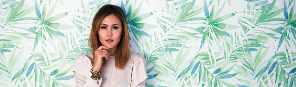 Tapetes ar tropisku tematiku