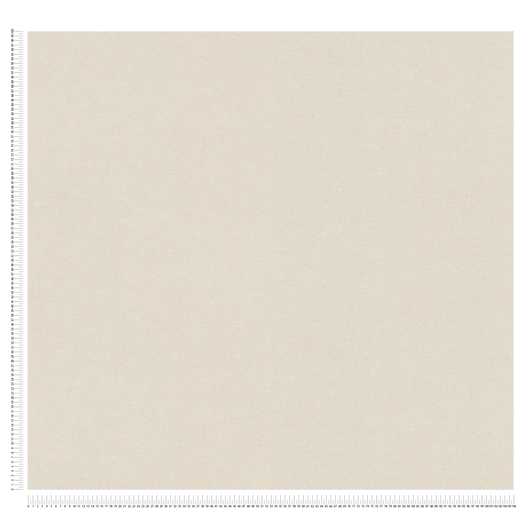 1,06x10m, Vienkrāsainas tapetes ar matētu tekstūru, krēmkrāsā - 399395 AS Creation
