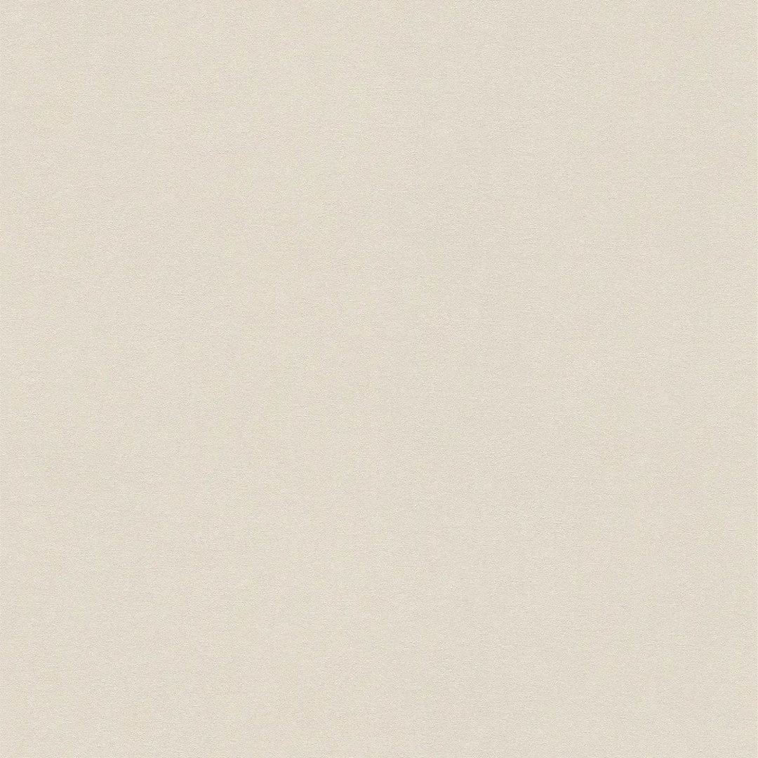 1,06x10m, Vienkrāsainas tapetes ar matētu tekstūru, krēmkrāsā - 399395 AS Creation
