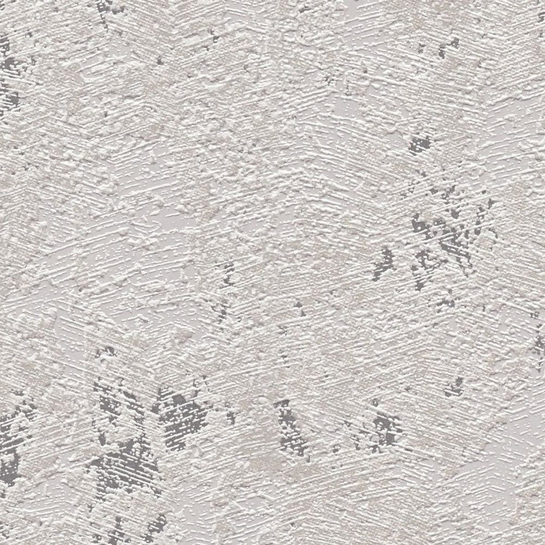 Flizelīna tapetes - apmetums ar zelta akcentiem - taupe, 393873 AS Creation