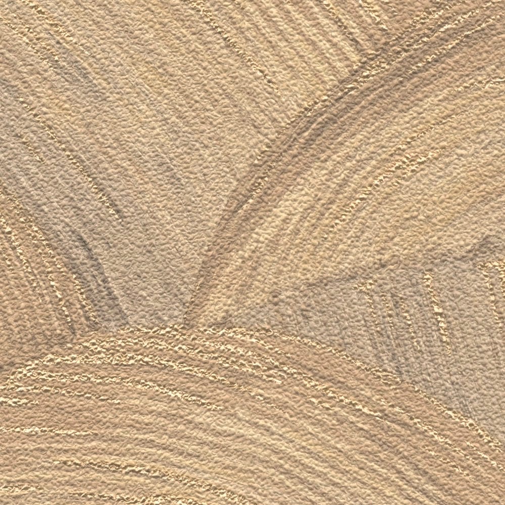 Flizelīna tapetes ar spīdīgu viļņveida rakstu brūnā krāsā - 1373616 AS Creation