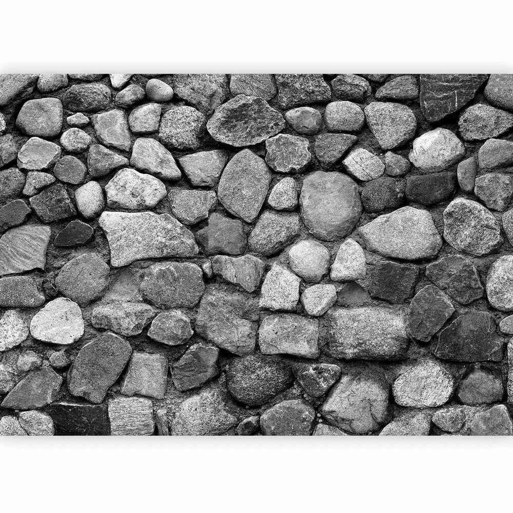 Fototapetes ar pelēku akmens fons ar faktūru G-ART
