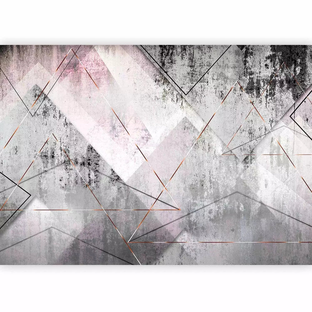 Fototapetes ar ģeometrisku dizainu - Trīsstūrveida perspektīva, 108395 G-ART