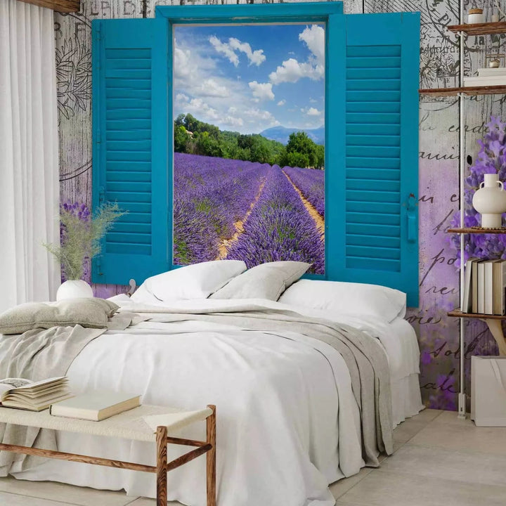 Fototapetes ar lavandu - Lavandas smarža, 64174 G-ART