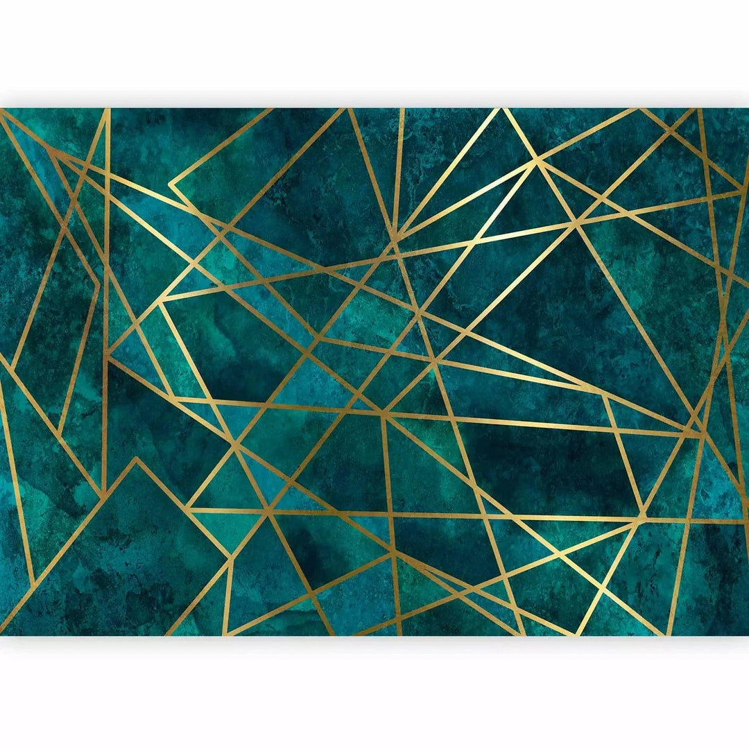Fototapetes Art Deco stilā, Nefrīta ģeometrija - 136017 G-ART