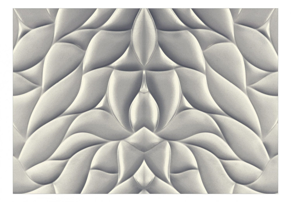 Fototapetes - Elegants fons, stepēts motīvs sudrabā krāsā - 138798 G-ART