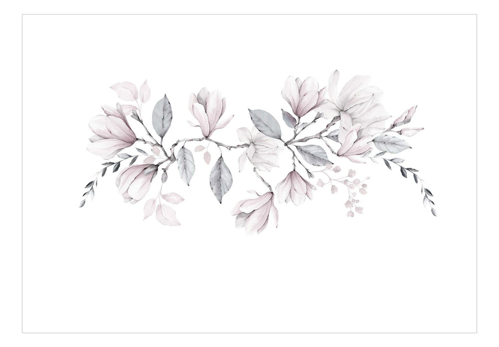 Fototapetes - Magnolijas ziedēšana, zilos toņos - 143172 G-ART