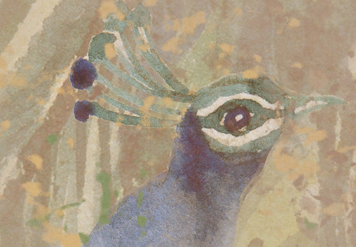 Glezna ar pāviem - Pāvu dejas, 142396  G-ART