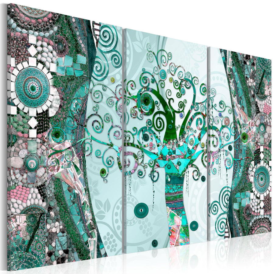 Glezna - Smaragda koks (x 3) G-ART