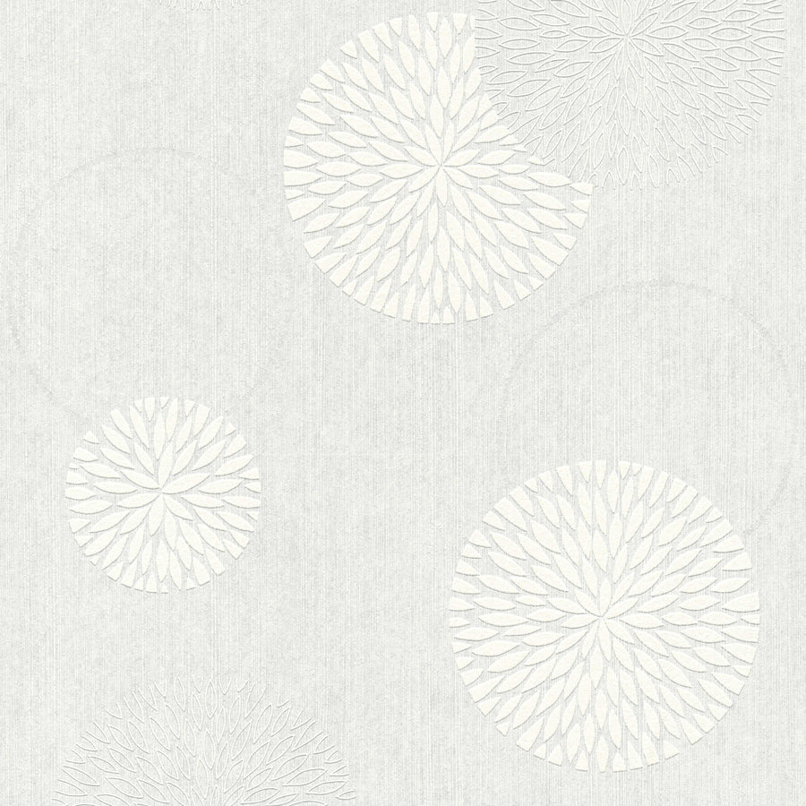Krāsojamas tapetes ar stilizētiem ziediem AS Creation 321301 AS Creation
