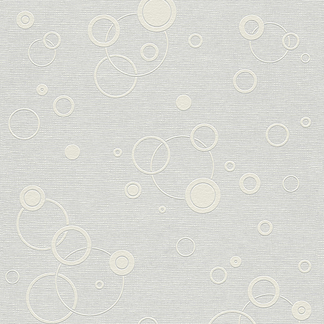 Krāsojamas tapetes ar apļiem AS Creation 960610 (0.53x10m) AS Creation