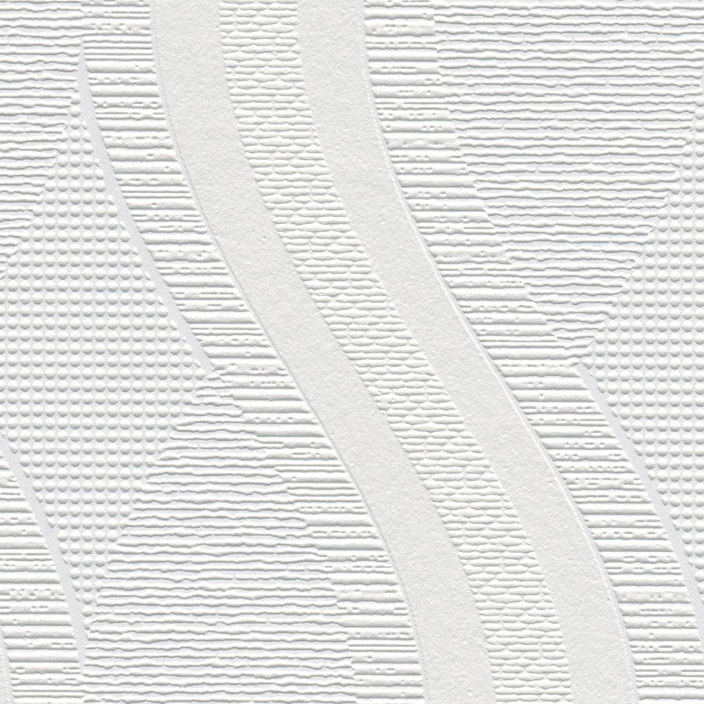 Krāsojamas tapetes ar viļņotu rakstu, AS 260512, (0.53x10m), PROTECT+ AS Creation