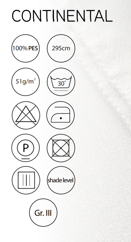 Romiešu žalūzijas, 51g/m2, 50% aptumšošana - Ziemas lazdas krāsā Tapetenshop.lv