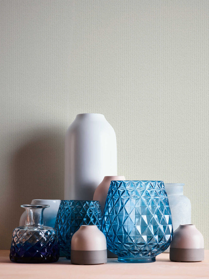 Struktūrētas tapetes ar svītrām - krēmkrāsa, smilškrāsa - 373651 AS Creation