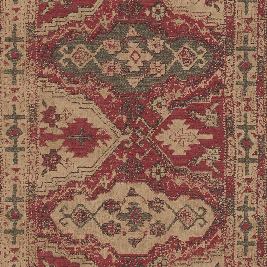 Tapetes ar austrumu dekoru sarkanā krāsā AS Creation 37868-1 AS Creation