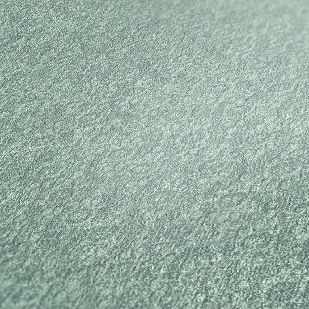 Tapetes piparmētru zaļā krāsā ar teksturētu rakstu AS 380976 Tapetenshop.lv
