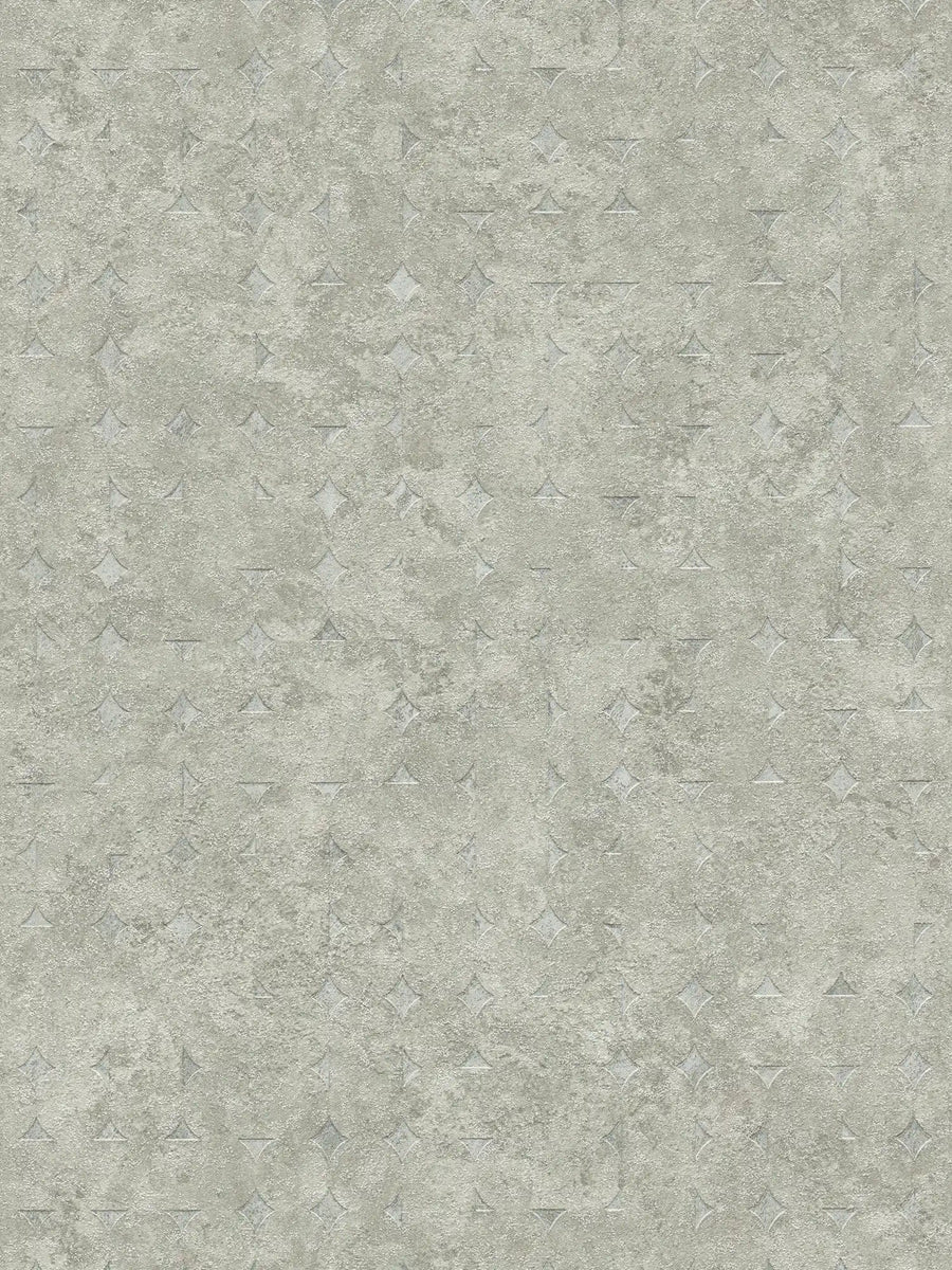 Tapetes ar ģeometriskām formām, nedaudz spīdīgas, zaļā krāsā, 396564 AS Creation