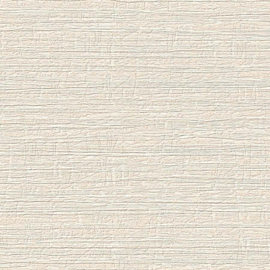 Tapetes ar tekstila izskatu un vieglu tekstūru bēšā krāsā, 396483 AS Creation