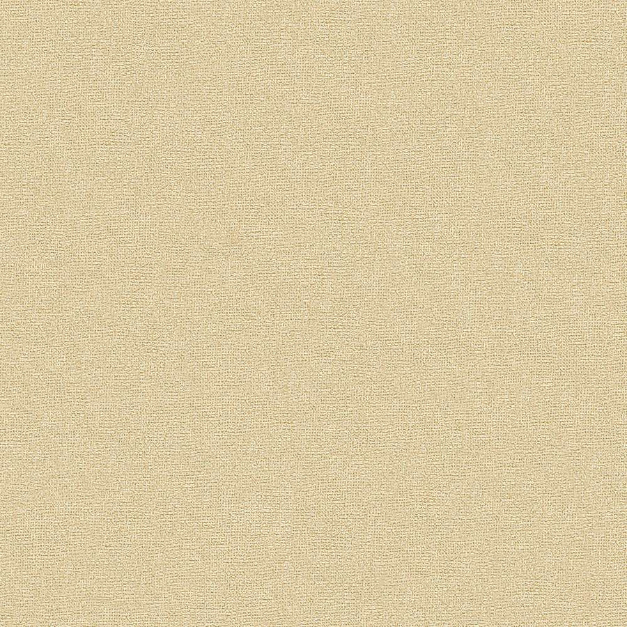 Zelta vienkrāsainas tapetes ar metālisku spīdumu AS 369327 AS Creation