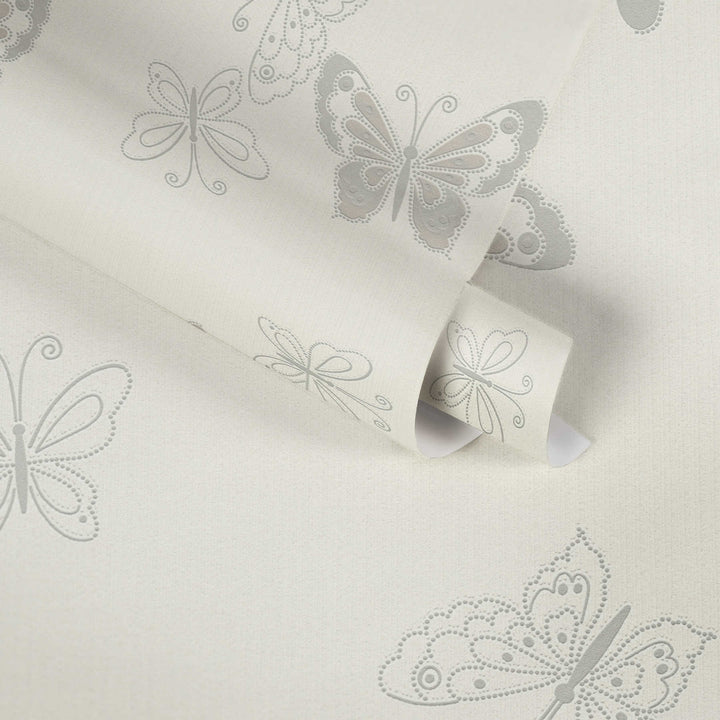 Tapetes ar taureņiem bēšos toņos AS Creation 3476-61 AS Creation