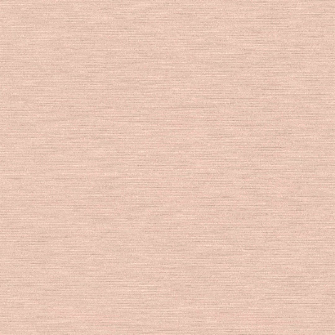 Vienkrāsainas tapetes ar tekstilmateriālu izskatu rozā krāsā - 1373506 AS Creation