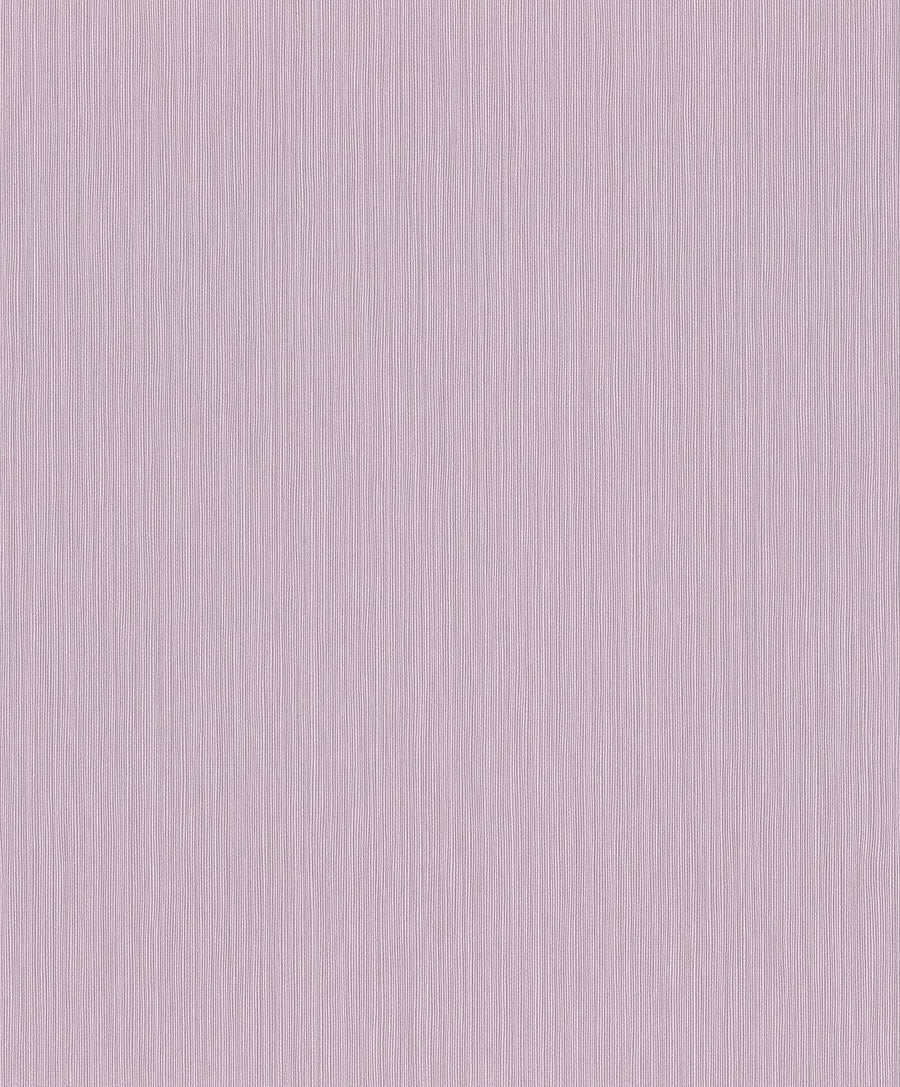 Vienkrāsainas tapetes ar vertikālo tekstūru: violetā, RASCH, 537642 RASCH