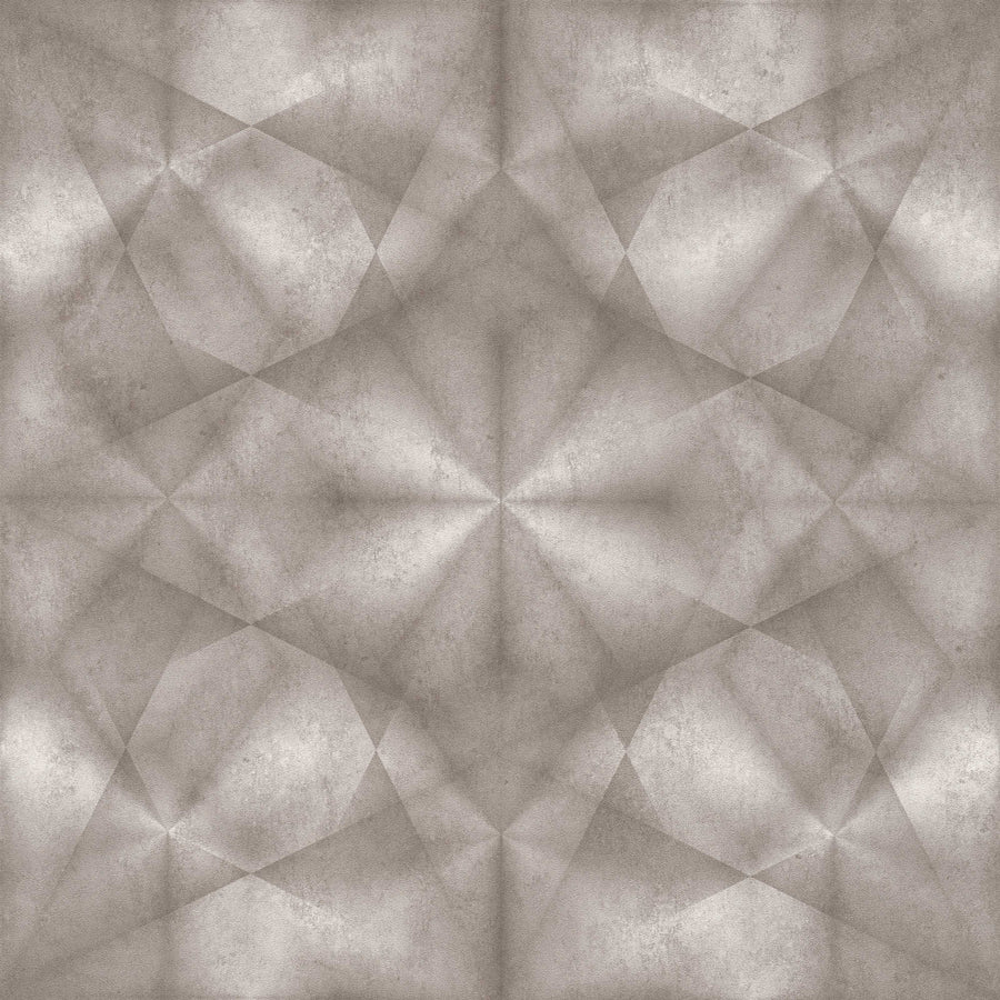 Dizaina tapetes ar grafisku rakstu silti pelēkā krāsā - 1363553 AS Creation