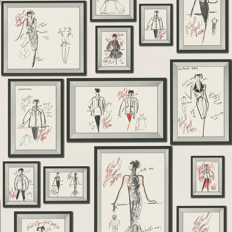 Dizaina tapetes Karl Lagerfeld - 1343137 AS Creation