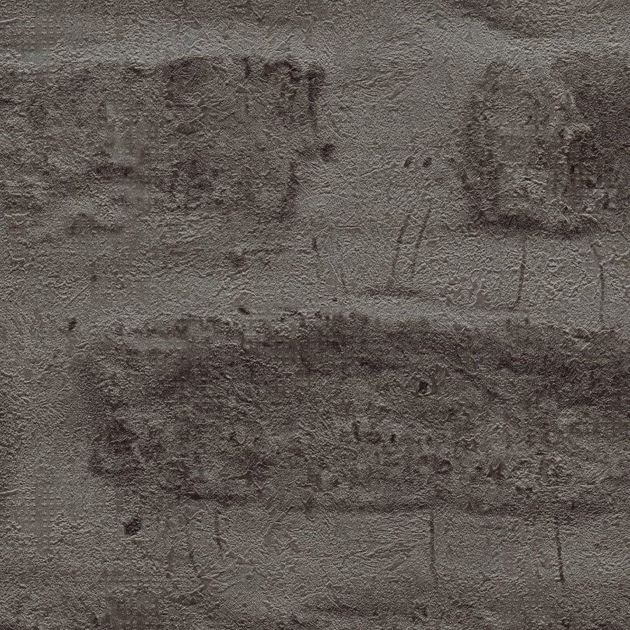 Industriālā stila tapetes ar akmens izskatu – antracītā krāsā 374223 AS Creation