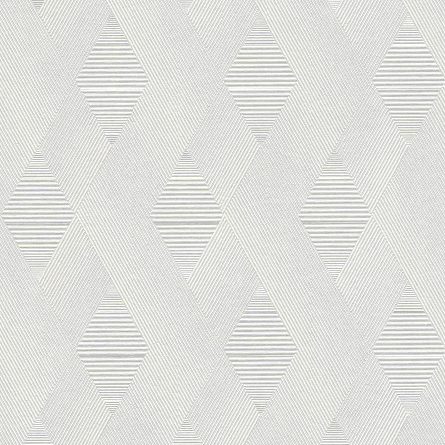 Krāsojamas tapetes ar rombveida rakstu - 3451353 (1.06x25m) AS Creation