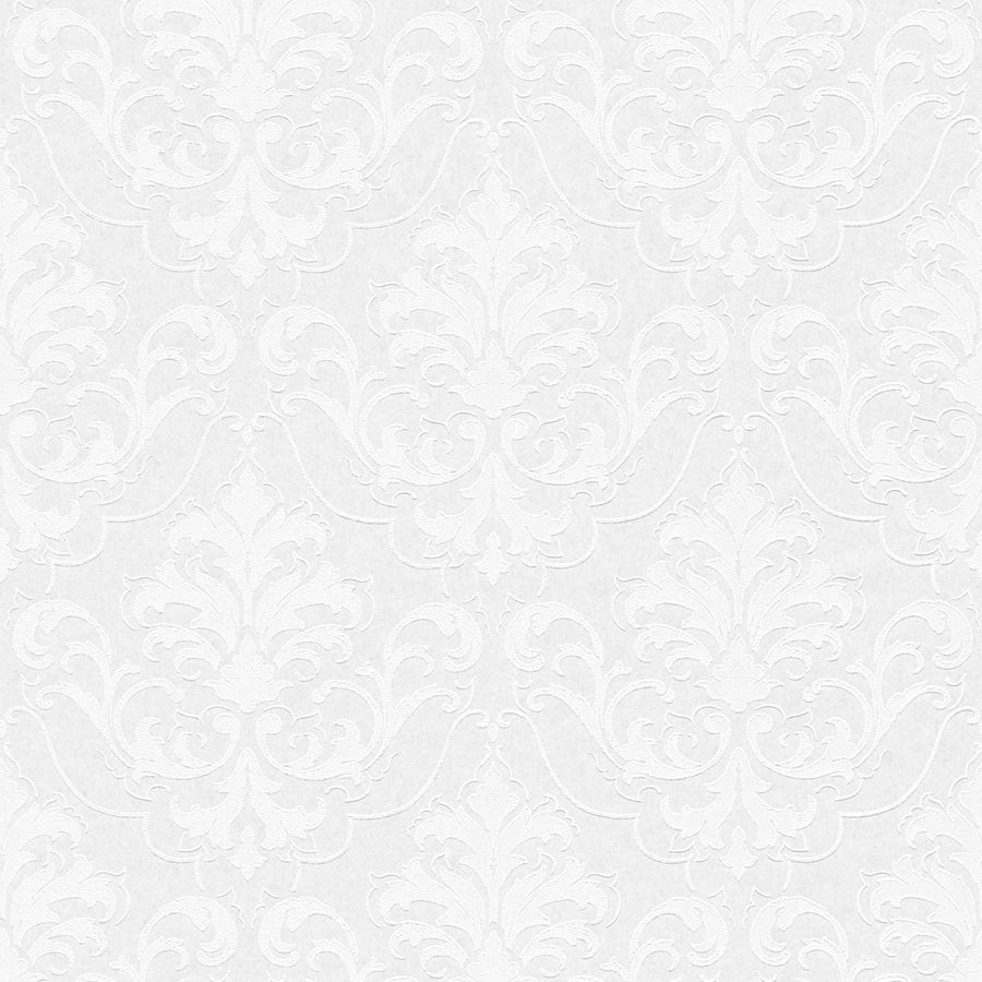 Krāsojamas tapetes ar baroka ornamentu, 961914, 1.06x25m, Ekoloģiskas AS Creation