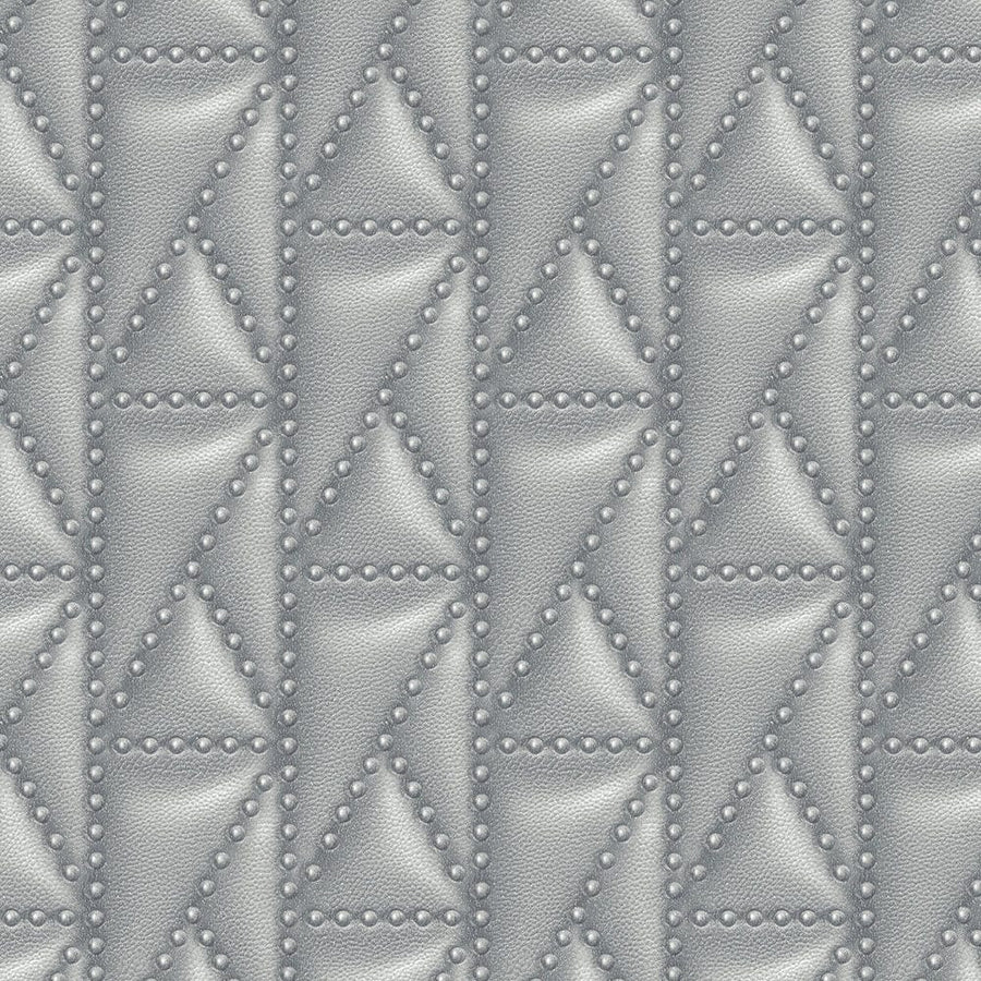 Pelēkas tapetes Karl Lagerfeld ar Quilt Bag dizainu 378443 AS Creation
