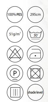 Romiešu žalūzijas, 40% aptumšošanas efekts - Balta ceriņu krāsa Tapetenshop.lv