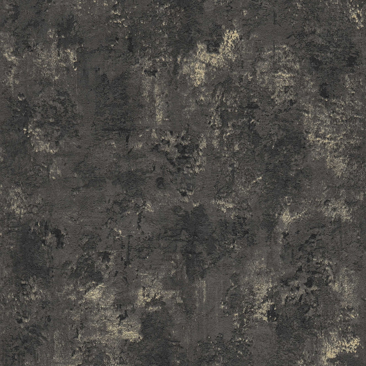 Vienkrāsainas tapetes AS Creation melnā krāsā AS 388234 AS Creation