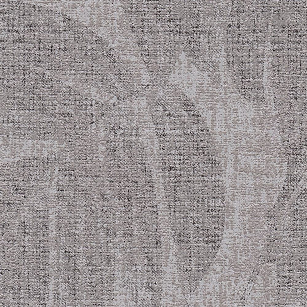 Tapetes ar linu izskatu, Boho džungļu motīvi - pelēka AS 373961 AS Creation