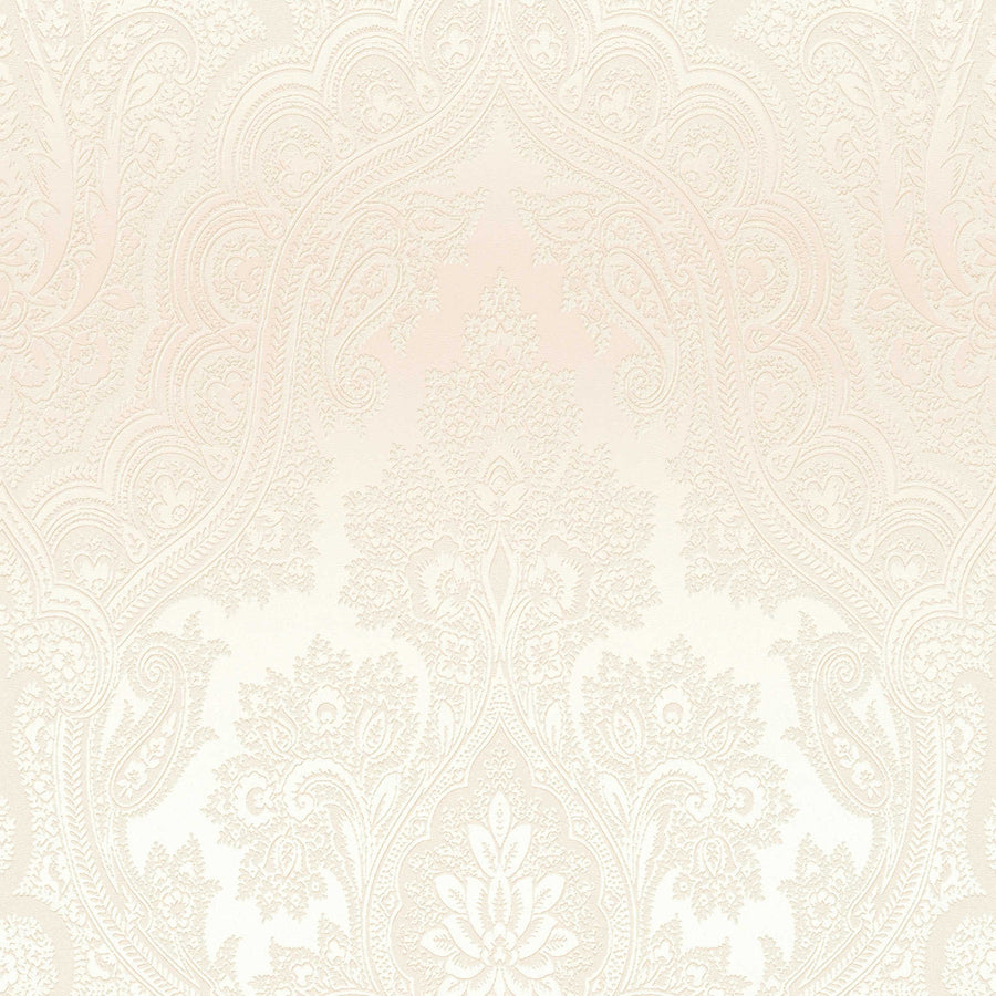 Tapetes ar ornamentu boho stilā krēmkrāsā - 1364012 AS Creation