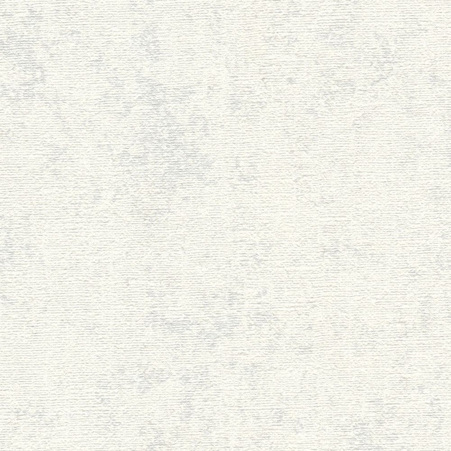 Vienkrāsainas flizelīna tapetes ar strukturētu virsmu, baltas, 386153 AS Creation
