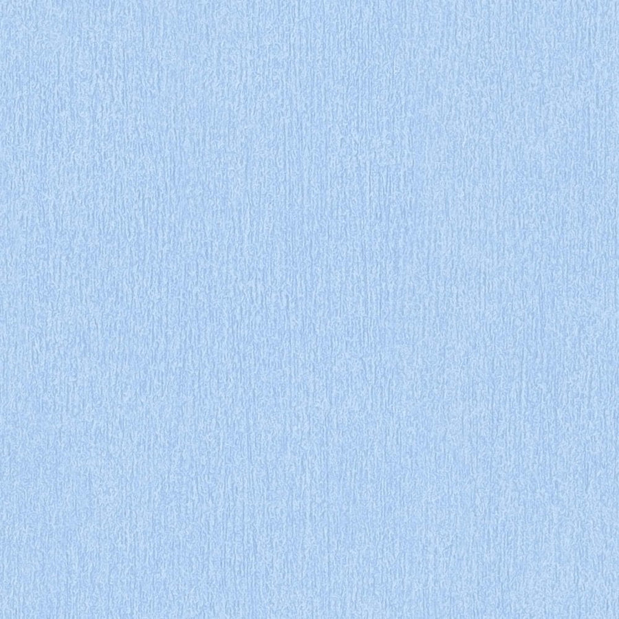 Zilas vienkrāsainas tapetes zēnu bērnu istabai, 383273, Bez PVC 🌿 AS Creation