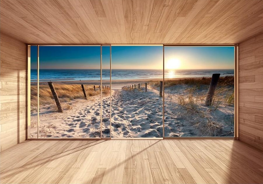 Fototapetes ar dabu un 3D efektu