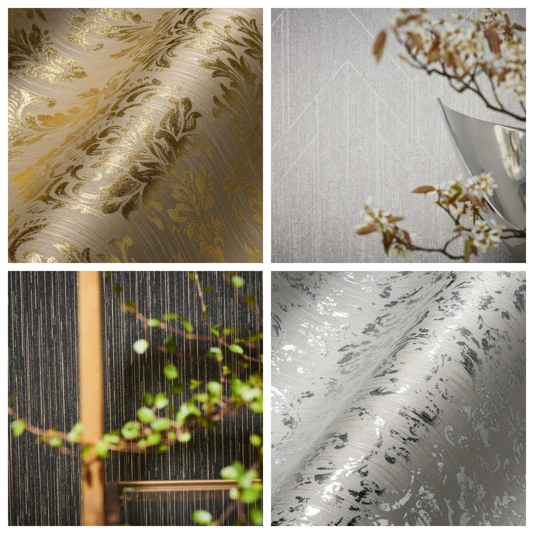 Premium klases un tekstila tapetes interjerā – idejas sienām