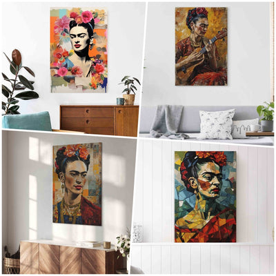 Dekori, kuru iedvesmojusi Frīda Kalo (Frida Kahlo)