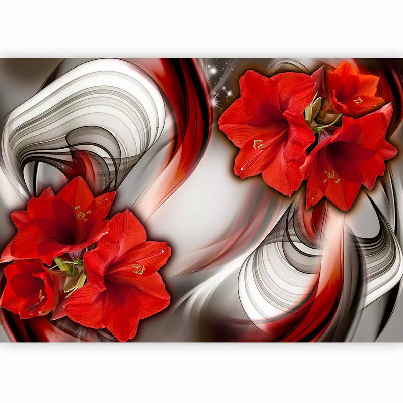 Wall Murals 64769 amarillis - red ballad