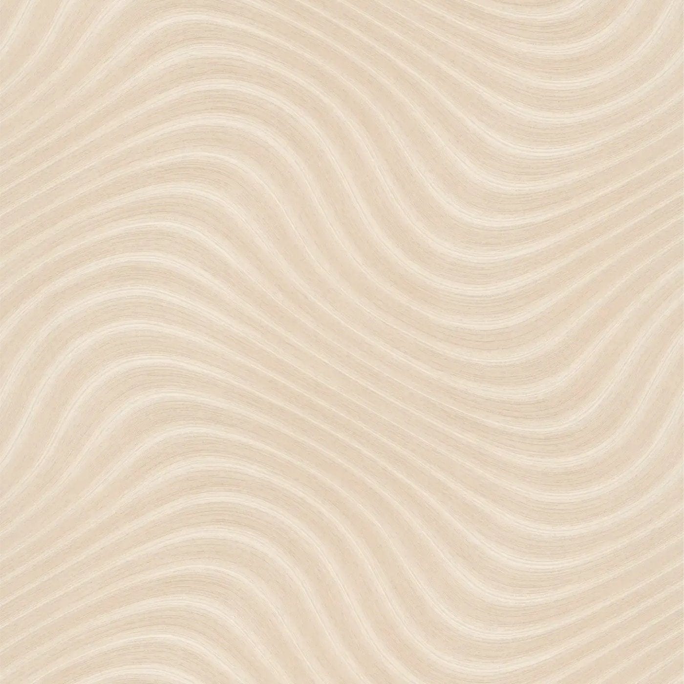 1,06x10m, Tapetes ar lielo viļņotu rakstu bēšā krāsā - 399953 AS Creation