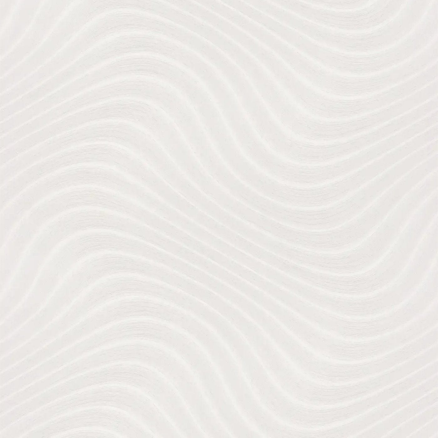 1,06x10m, Tapetes ar lielo viļņotu rakstu gaiši pelēkā krāsā - 399954 AS Creation