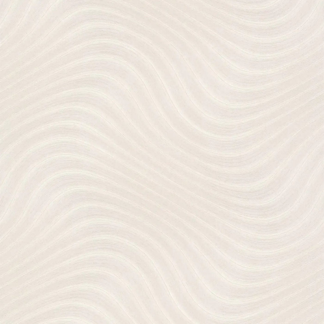 1,06x10m, Tapetes ar lielo viļņotu rakstu krēmkrāsā - 399951 AS Creation