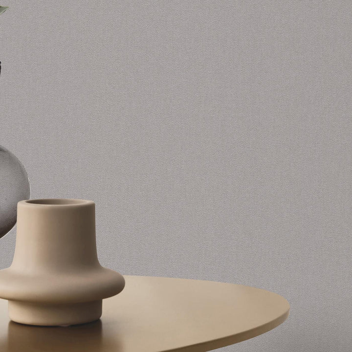 1.06x10m, Plain wallpapers with matt texture, cream - 1414043