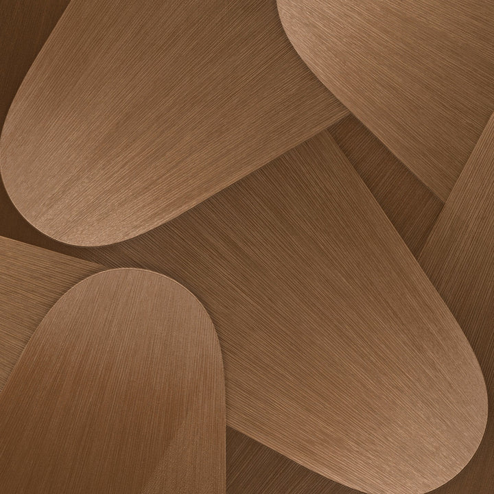 Lenkti 3D tapetai vario spalvos - 3763654