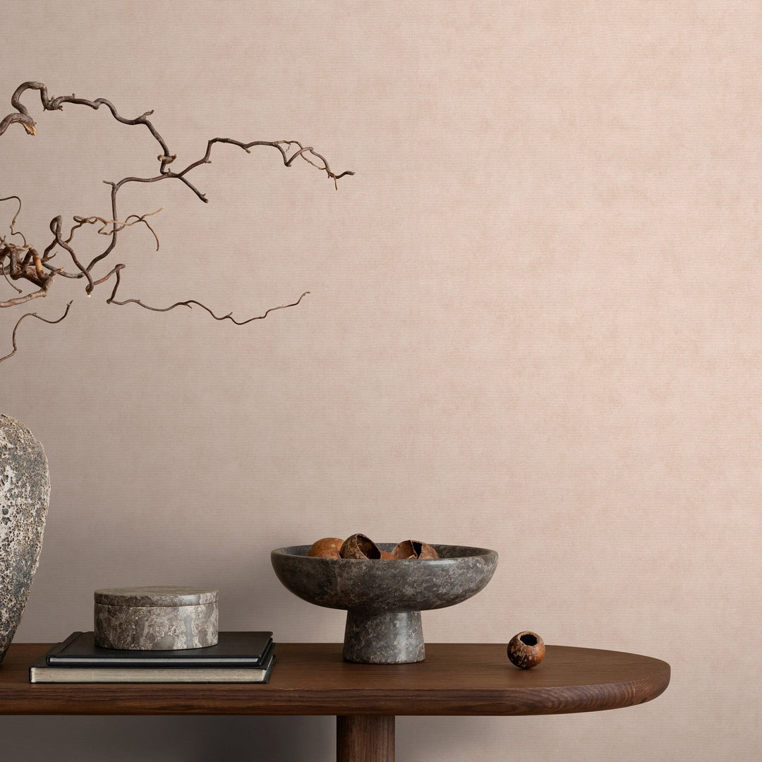 Vienspalviai tapetai ERISMANN su elegantišku blizgesiu, rožinės spalvos - 3775411