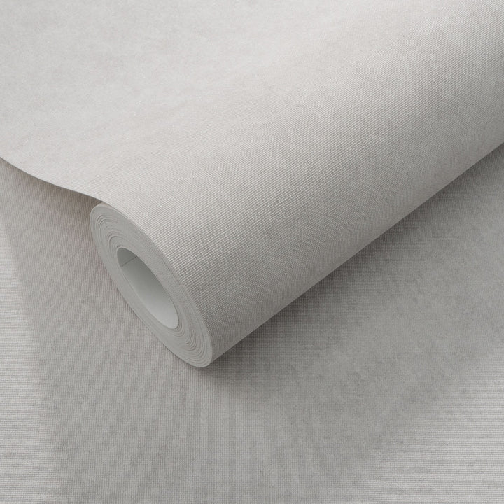 Vienkrāsainas tapetes ERISMANN ar elegantu spīdumu, silti pelēkā krāsā - 3775443