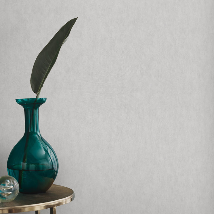 Vienkrāsainas tapetes ERISMANN ar elegantu spīdumu, silti pelēkā krāsā - 3775443